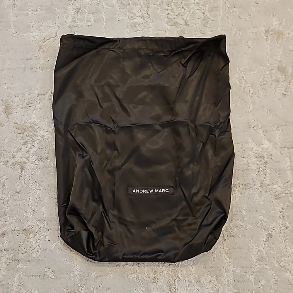 BRAND NEW AUTHENTIC ANDREW MARC BROWN DUST BAG 15" × 12" - Picture 1 of 4